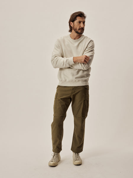 Dark Olive Stone Twill Desert Cargo Pant – Buck Mason