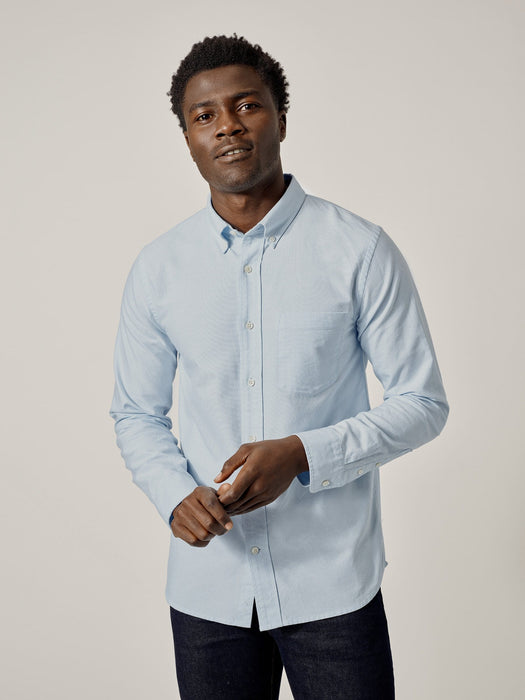 Men's Casual Button Up Shirts: Oxford, Pocket & More | Buck Mason