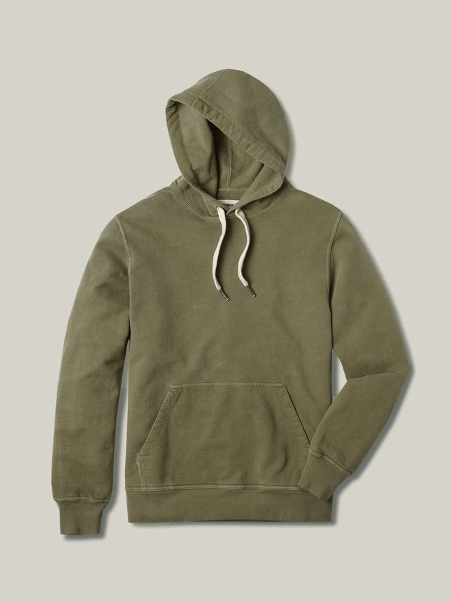 loopback hooded sweat