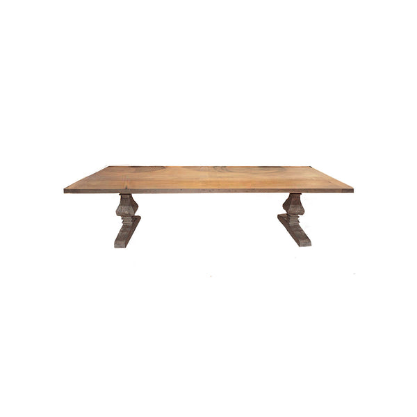 Gael mesa de comedor extensible rectangular 160/210 de madera color natural