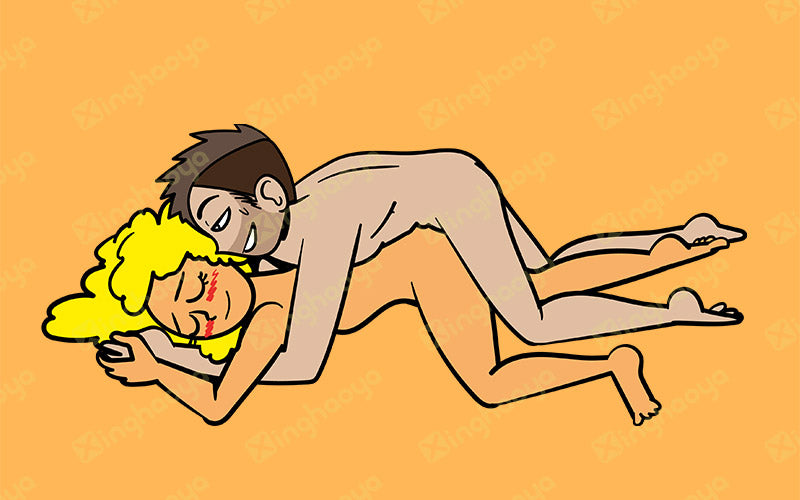 Creeping sex position