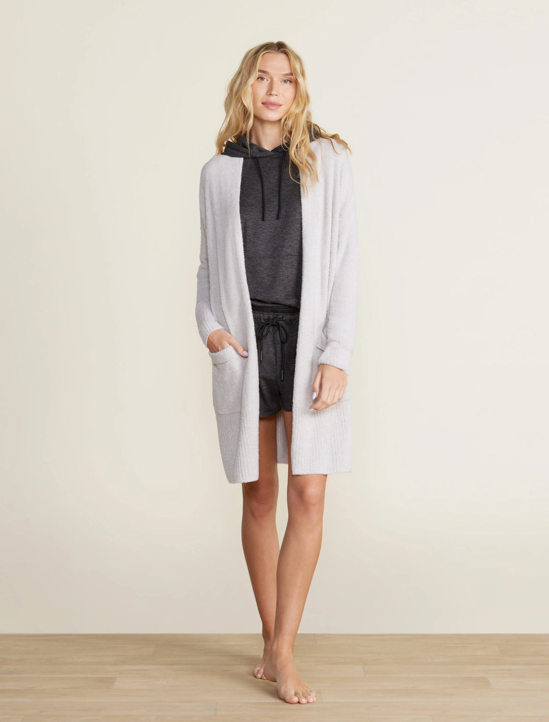 CozyChic Ultra Lite® Draped Shawl Collar Cardi