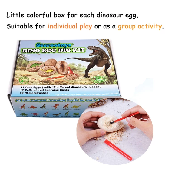 dinosaur egg fossil toy