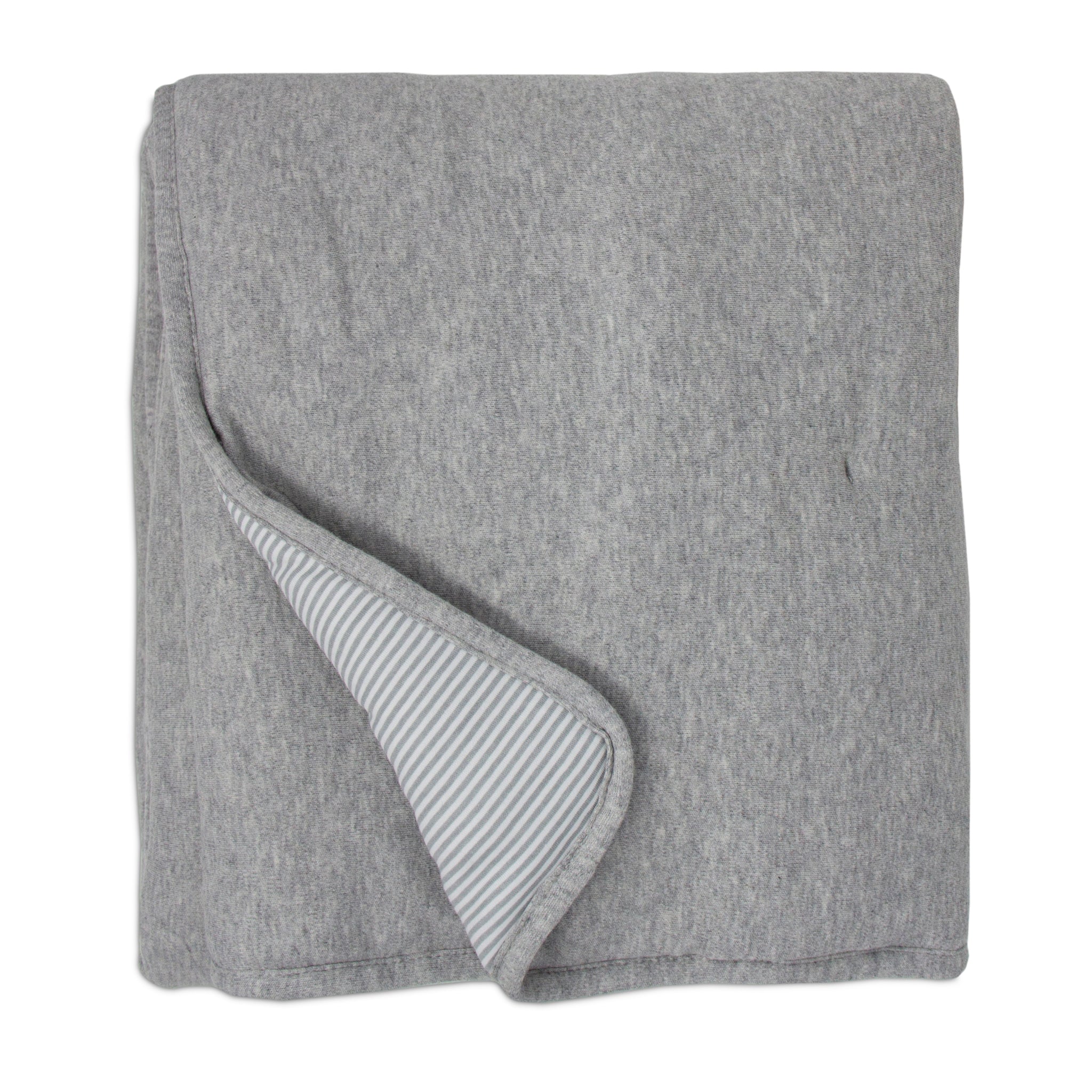 grey baby comforter