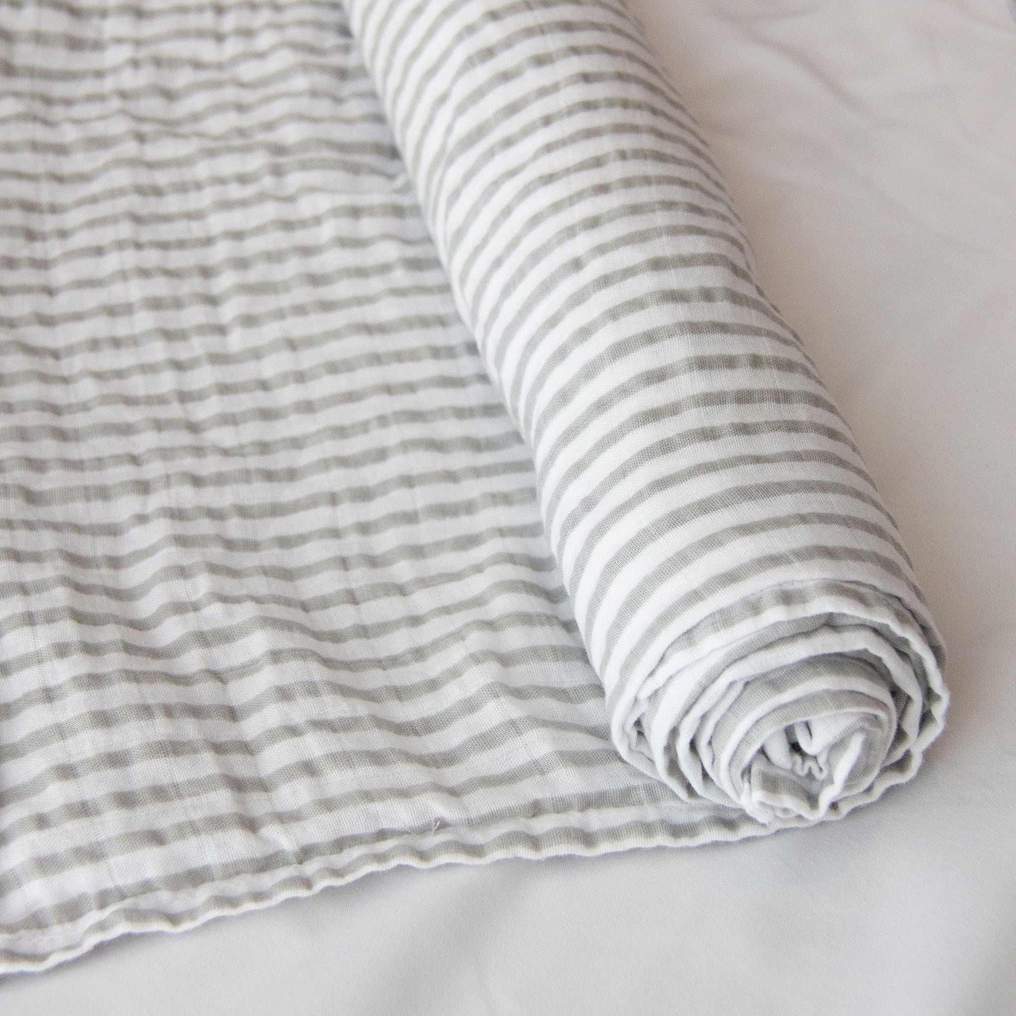 mini muslin blanket