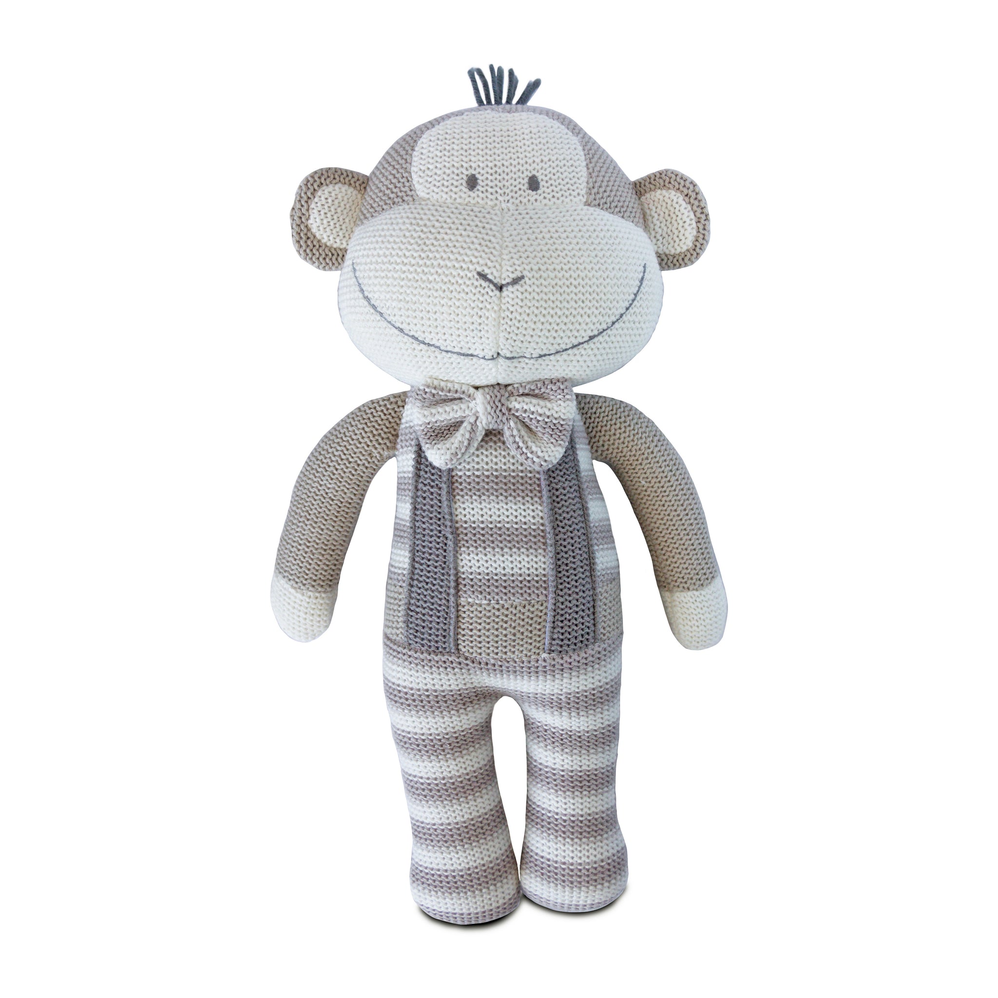 Knitted Toy Joe Monkey Living Textiles Living Textiles Co