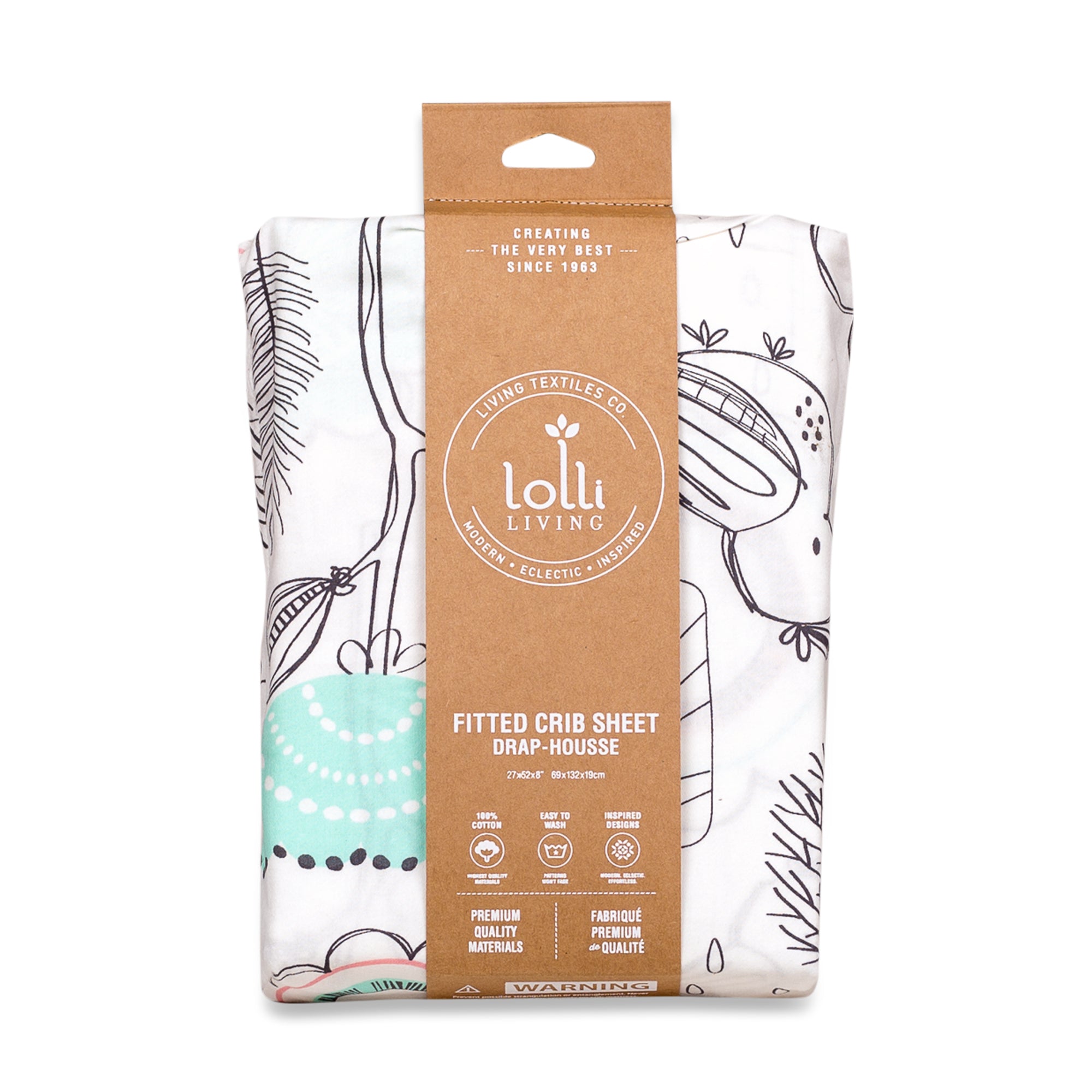 lolli living crib sheet