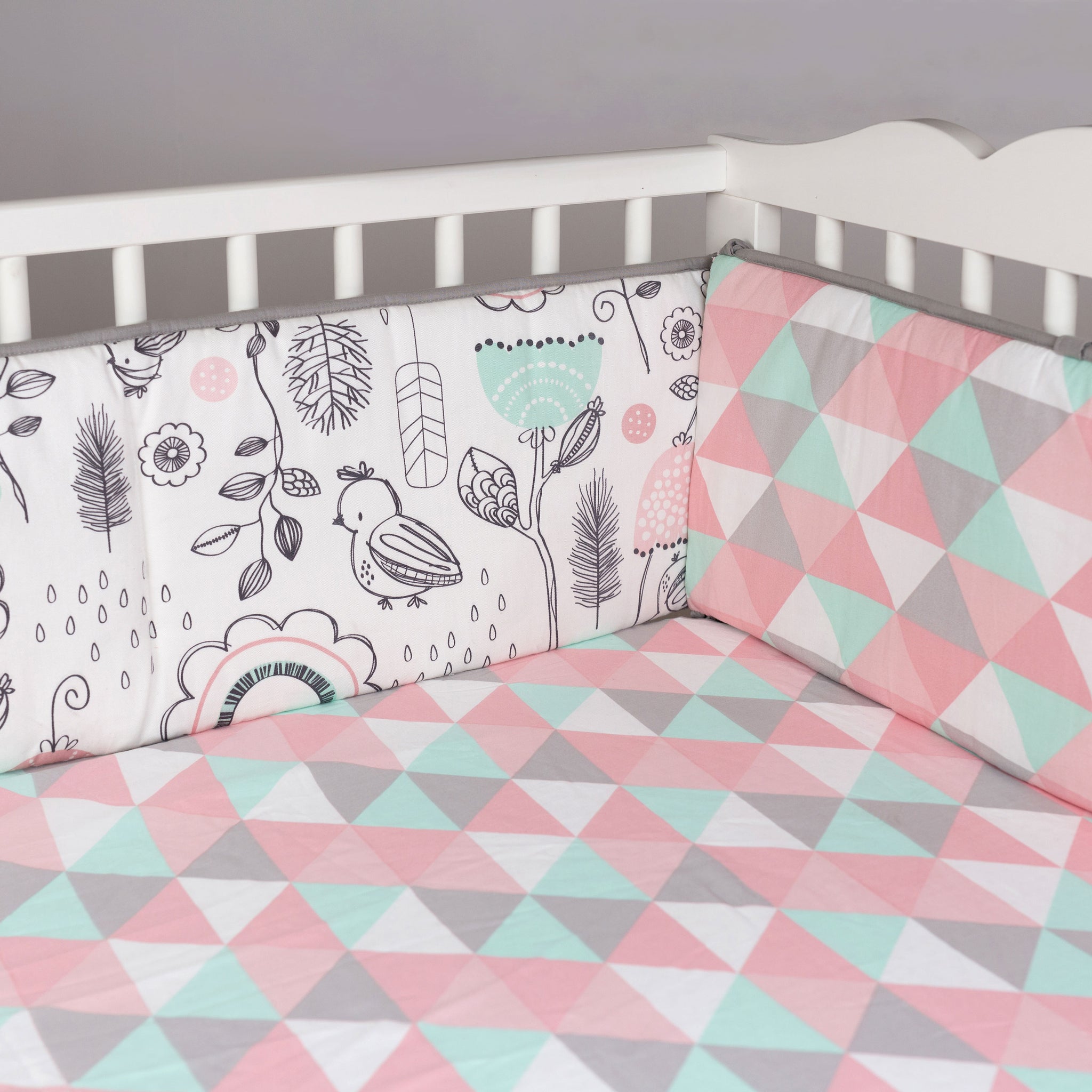 Crib Bumper - Sparrow | Lolli Living 