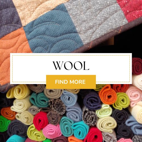 Wool Fabrics – Natural fiber for applique and accents