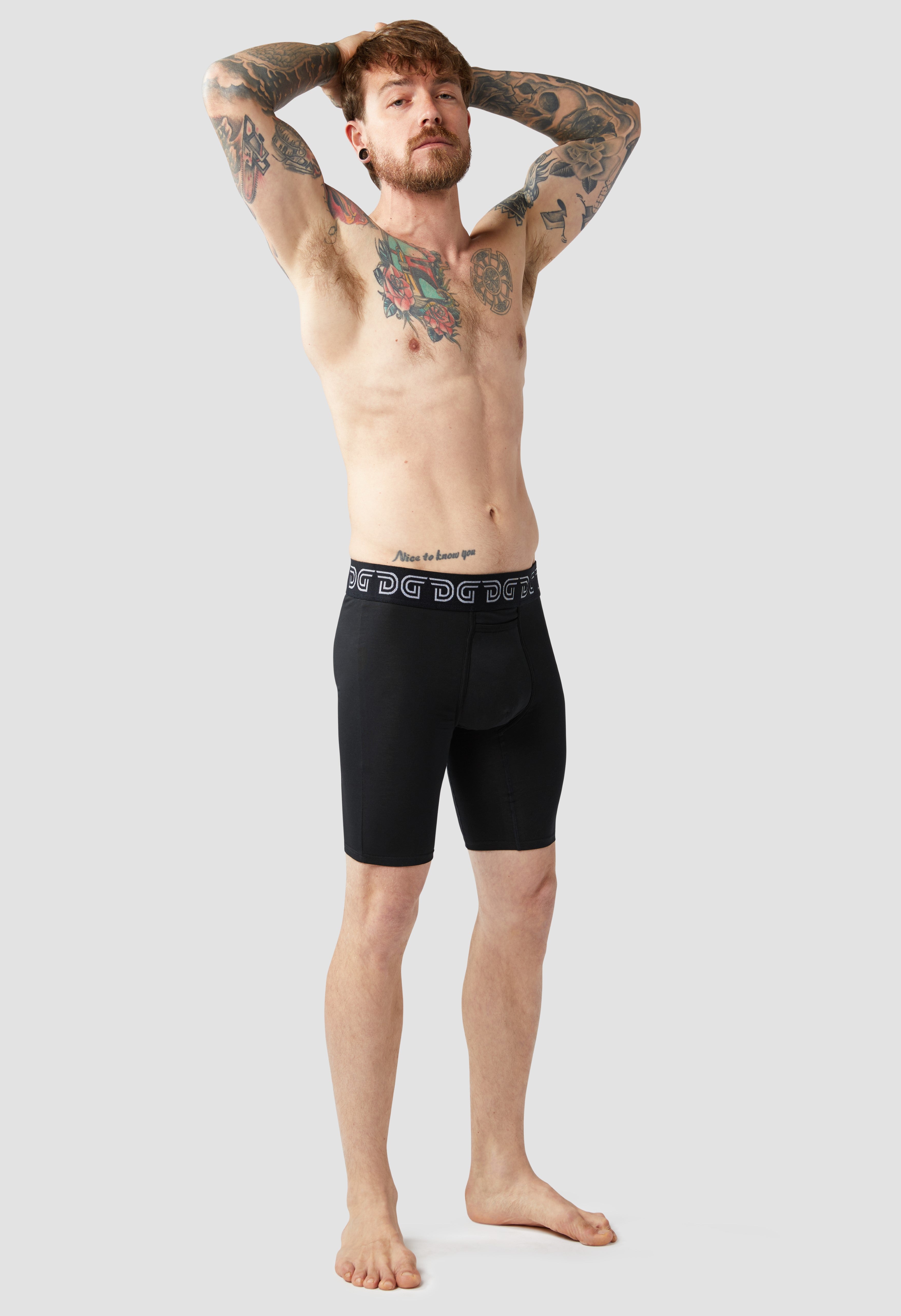 Black Cotton Men's Underwear – Drawlz Brand Co.