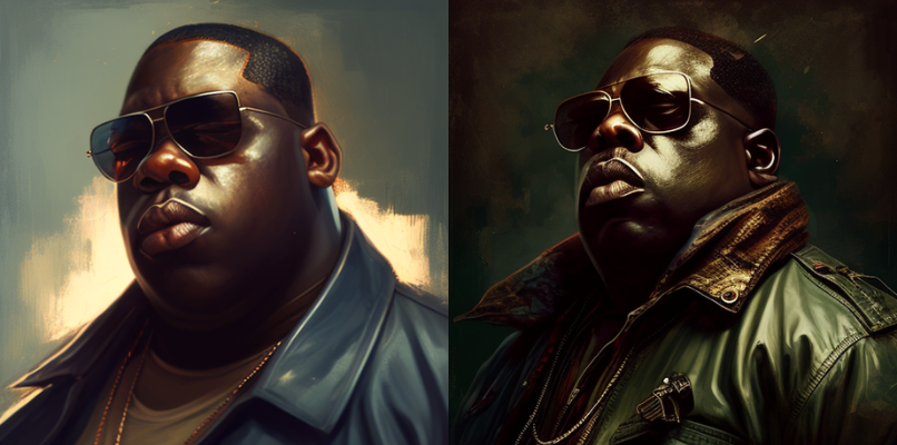 O] The Notorious B.I.G. - Biggie Smalls, Big Poppa, The Black Frank White,  East Coast Hip-Hop, NY Rapper : r/StencilTemplates