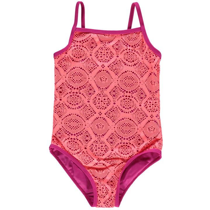 Pink Crochet Swimsuit I Kids Swimsuits Online The Beach Company India