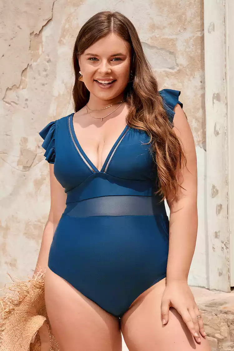 LEEy-world Plus Size Swimsuit for Women Women's Swimwear Tummy