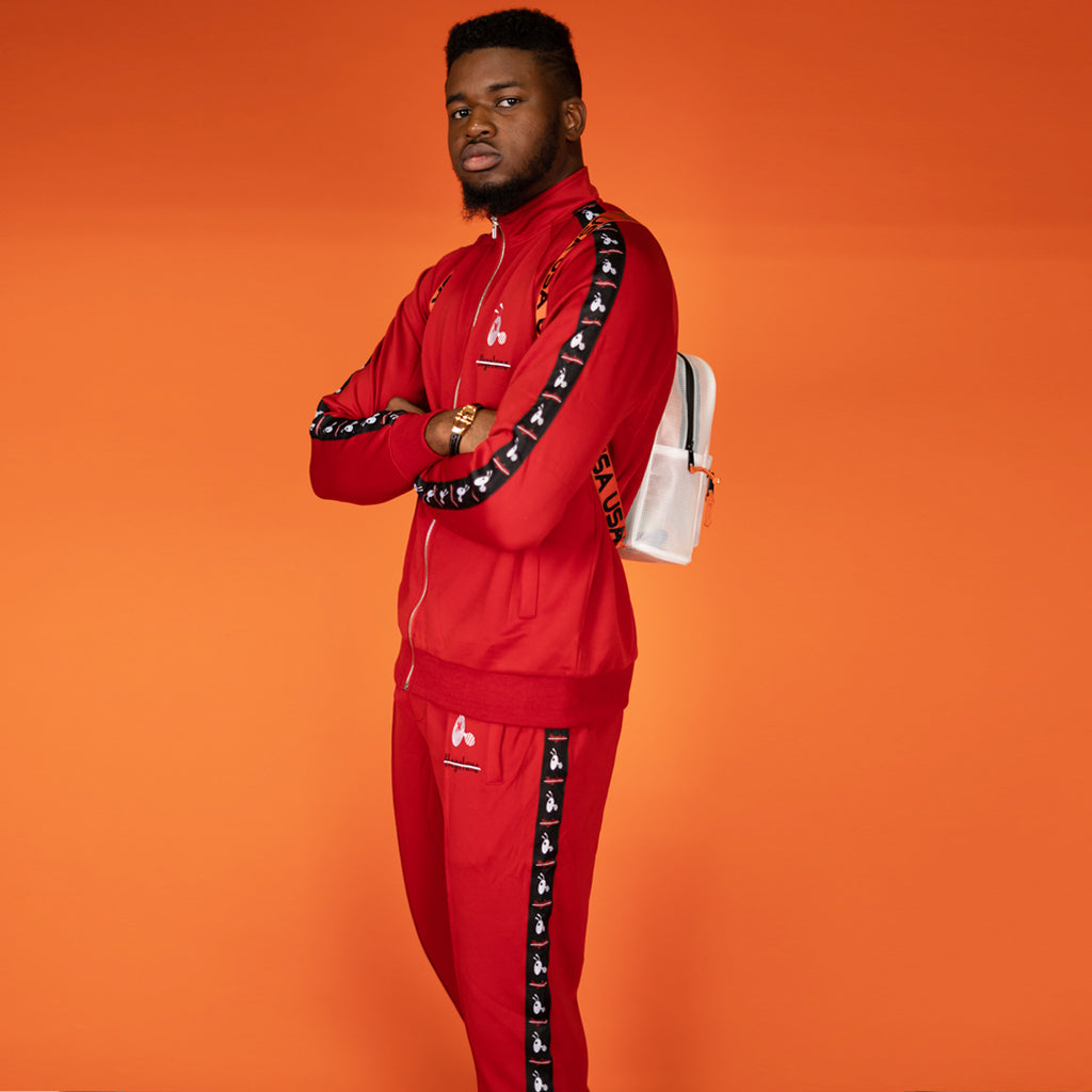 mens designer tracksuit set sale