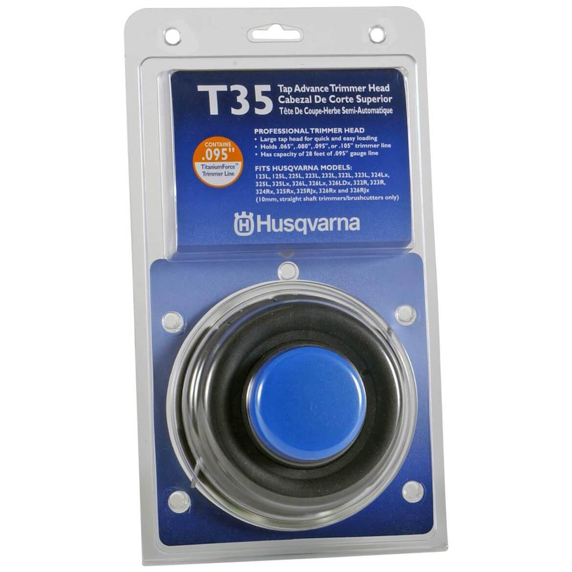 Husqvarna 531300183 T35 Non-Universal Tap Advance String Trimmer Head