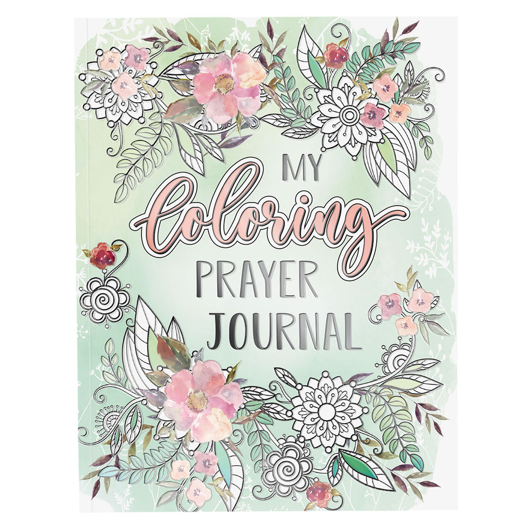 Worry Less, Pray More : A Devotional Coloring Journal Book – Pink