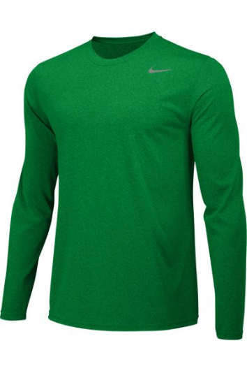 green nike long sleeve