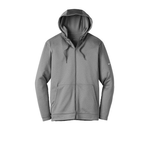 nike therma fit hoodie grey