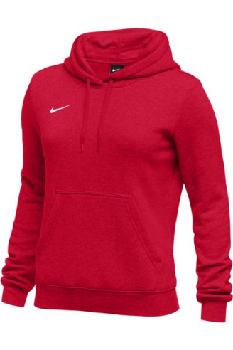 red nike womens hoodie