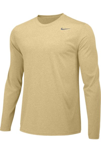 gold dri fit shirt