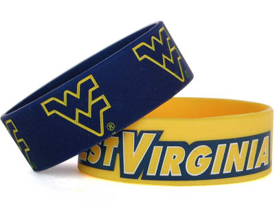 West Virginia Mountaineers 2 Pack Bracelets