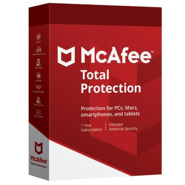 mcafee total protection 1 device