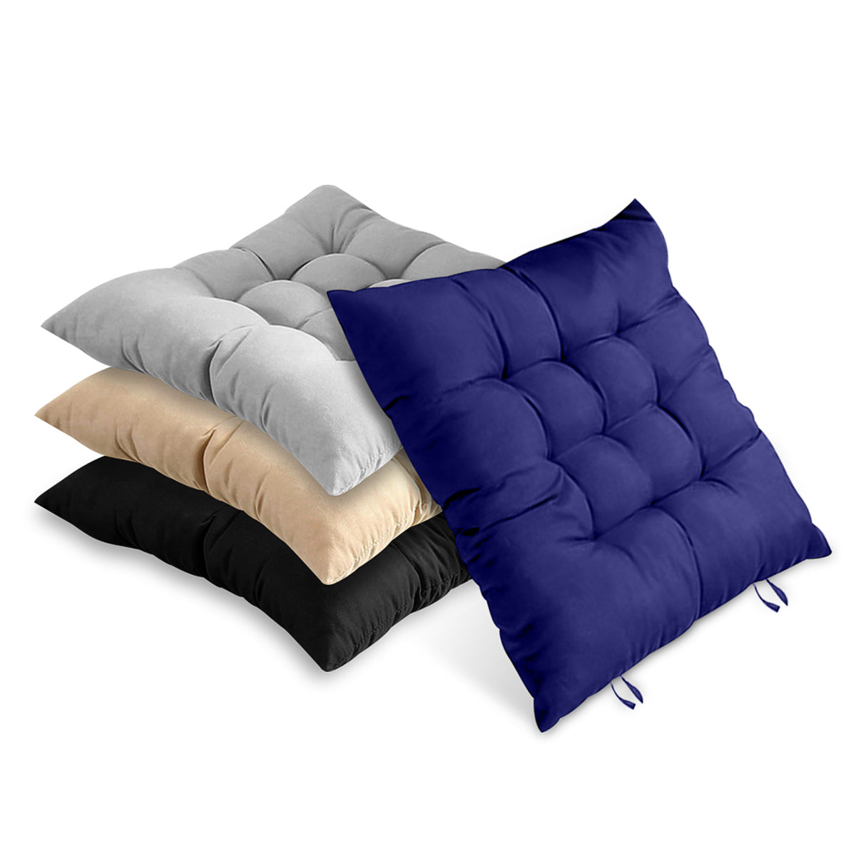41x41cm Soft Chair Cushion Square Tatami Cushion Indoor Outdoor Sofa Chair Seat Buttocks Cushion Pillow Pads for Home Office