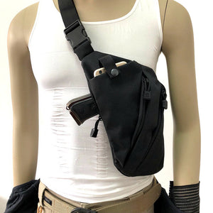 Women,Canvas,Crossbody,Shoulder,Chest,Backpack,Theft,Holster,Tactical,Sling