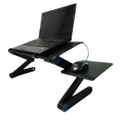 Adjustable Laptop Desk Aluminum Ergonomic Portable Tv Bed Lapdesk