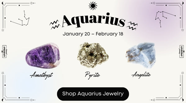 Aquarius birthstone jewelry