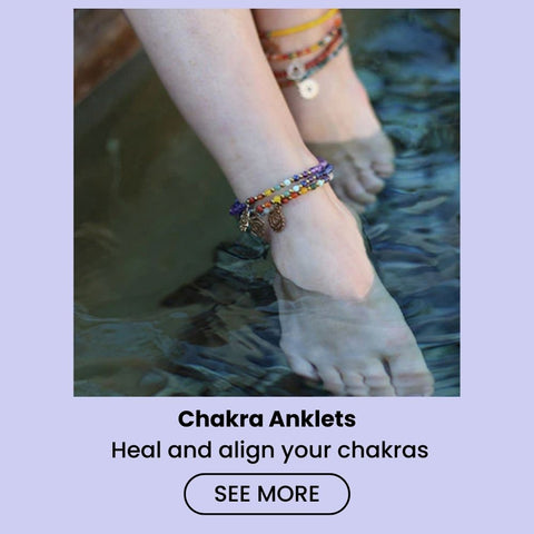 chakra anklets collection