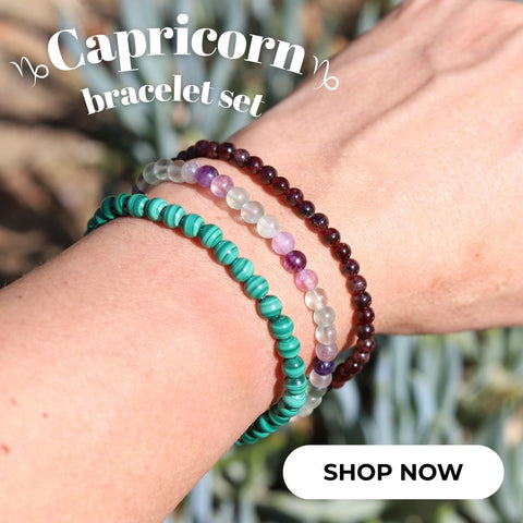 Capricorn Bracelet Set