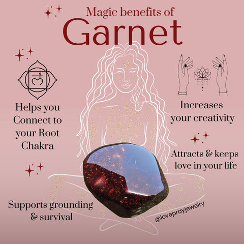 Garnet healing properties