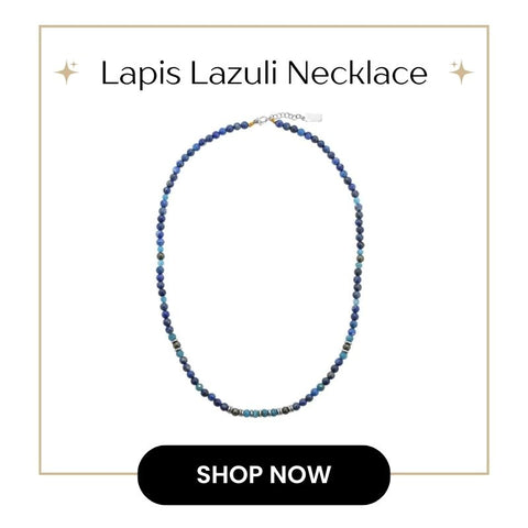 Lapis Lazuli Necklace for intuition in your relationships