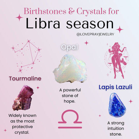 libra crystals