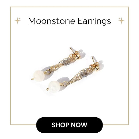 Moonstone Earrings for Deeper Connections