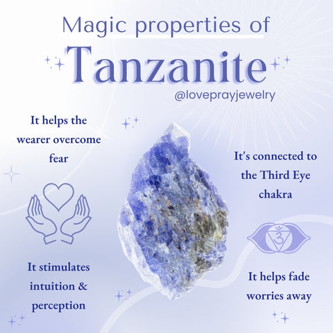 tanzanite december capricorn birthstone
