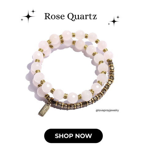 rose quartz bracelet