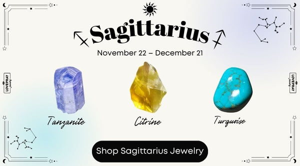 sagittarius birthstone jewelry