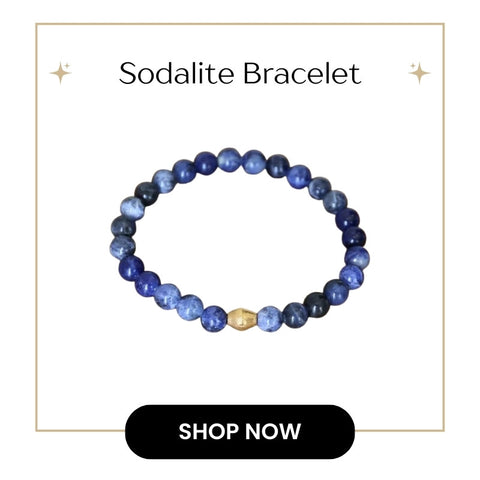 Sodalite Bracelet for Sagittarius