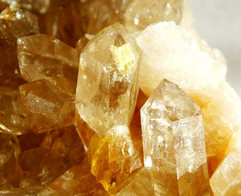 citrine crystals