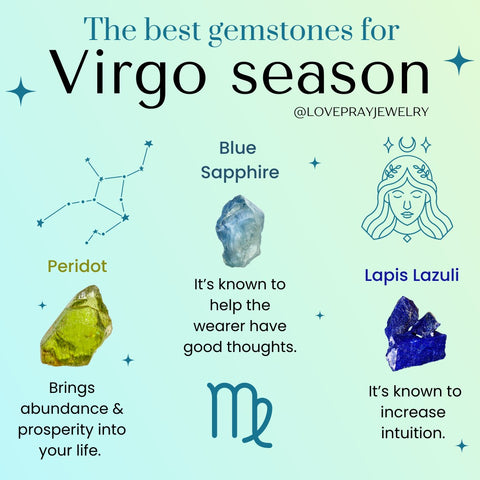Virgo Birthstone & 7 Best Crystals For Virgos – Lovepray jewelry
