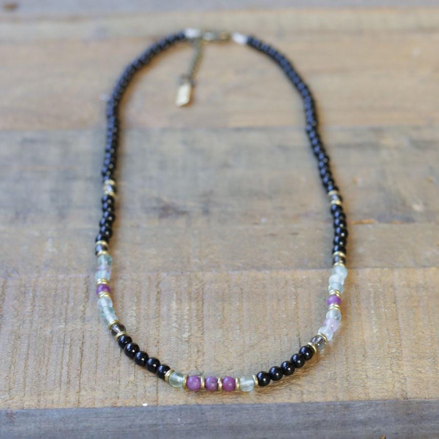 gemstone necklace