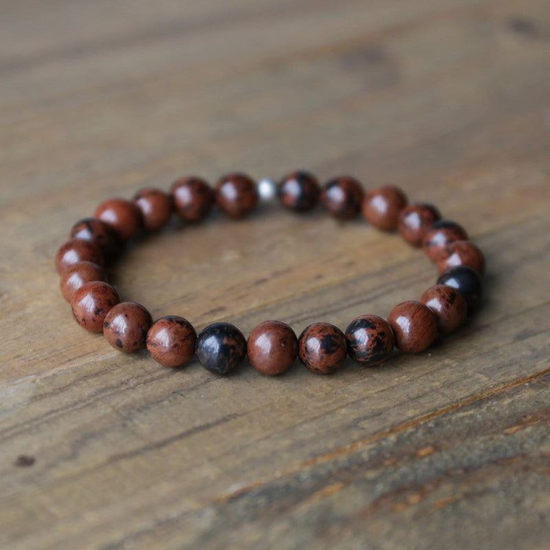 Mahogany Jasper Men S Bracelet