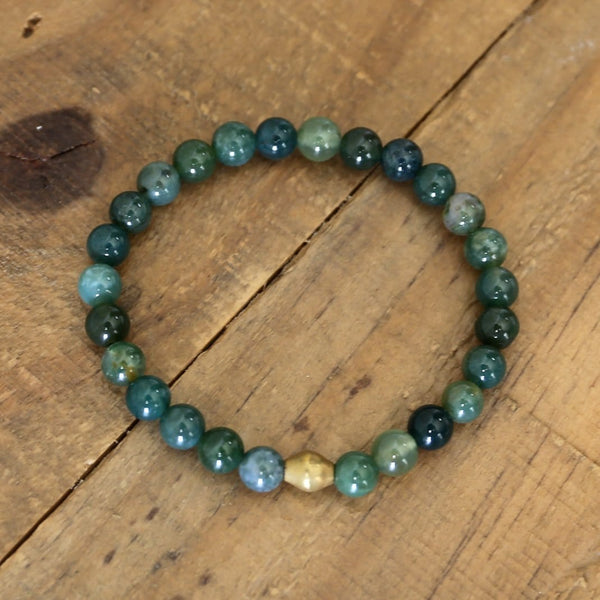 Moss Agate Bracelet