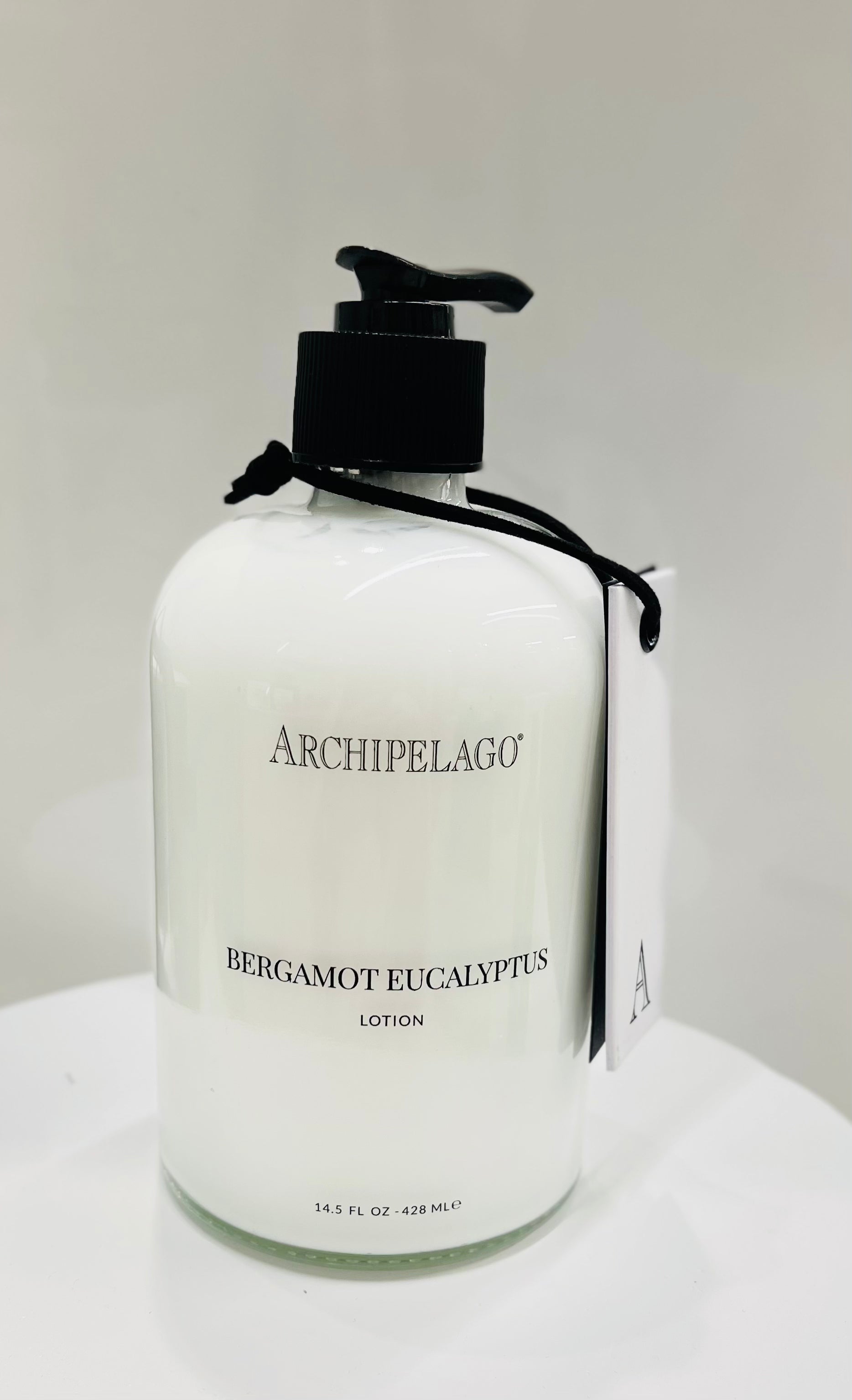 Bergamot Eucalyptus Body Lotion Glass Bottle
