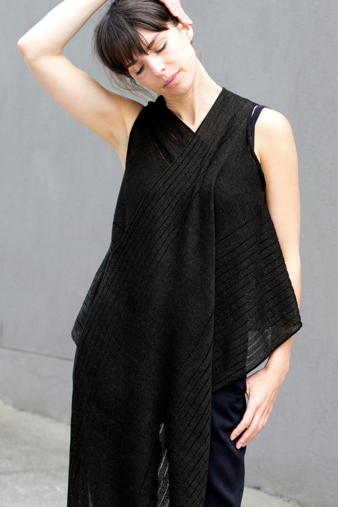 Multi-Wrap in Linen | Wendy Voon