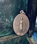 Vintage Miraculous Medal 3mm *VERY LIMITED STOCK*