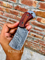 Handmade Damascus Steel knife....Knives Hub