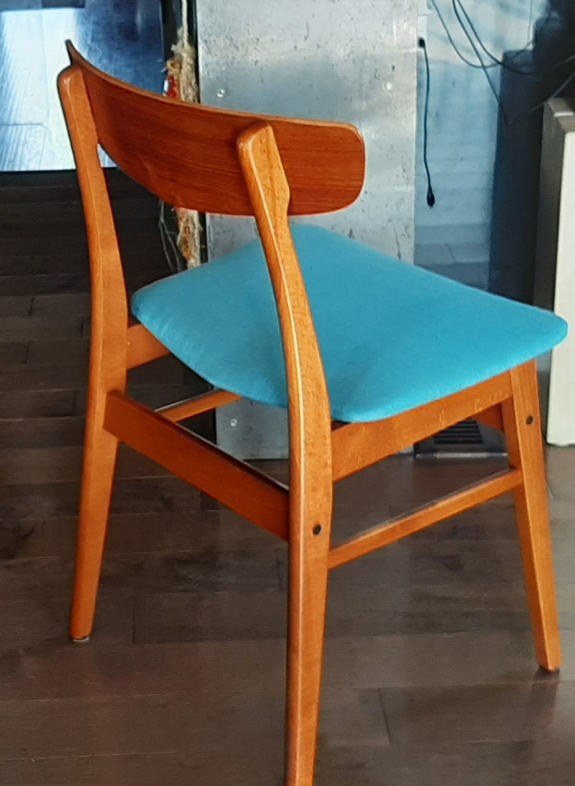 mcm teak chairs